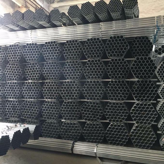 Anti-Corrosion Galvanized Steel Pipe Hot-Dip Seamless Round Tube Structure Building 1