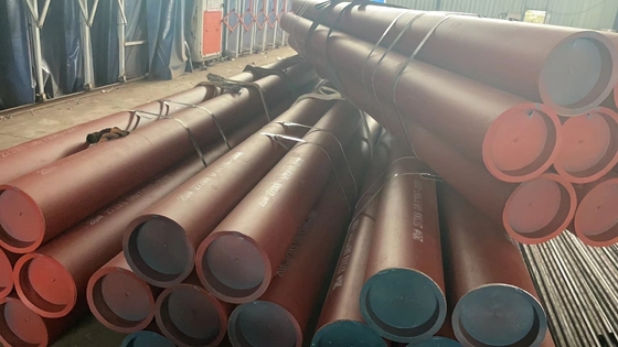 Cold Rolled 34CrMo4 Seamless Alloy Steel Pipes With Surface Treatment And Round Section