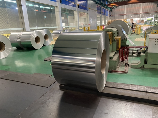 Cold Rolled Electrolytic Steel Tinplate Sheet Coil For Milk Powder Cans 0.25mm EN10202