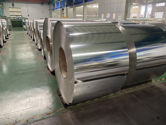 Cold Rolled Electrolytic Steel Tinplate Sheet Coil For Milk Powder Cans 0.25mm EN10202