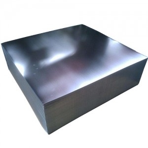 Coated Tin Steel Sheet Plate With Metallic Luster 995mm 0.12mm