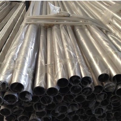 Round Ends Stainless Steel Fluid Tubes 12Meters Length 1mm - 100mm Wall Thickness