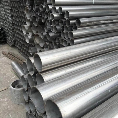 Round Ends Stainless Steel Fluid Tubes 12Meters Length 1mm - 100mm Wall Thickness