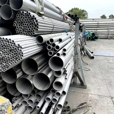100mm Stainless Steel Heat Exchange Tubes Pipe For Acid And Alkali Substances