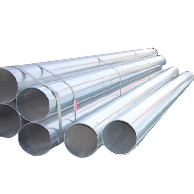 Anti-Corrosion Galvanized Steel Pipe Hot-Dip Seamless Round Tube Structure Building
