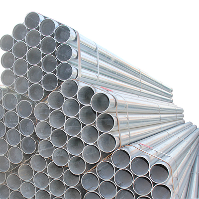 Anti-Corrosion Galvanized Steel Pipe Hot-Dip Seamless Round Tube Structure Building