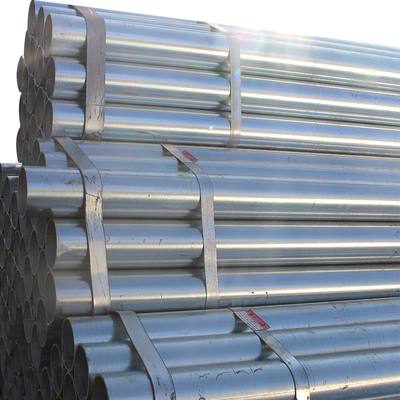 Anti-Corrosion Galvanized Steel Pipe Hot-Dip Seamless Round Tube Structure Building