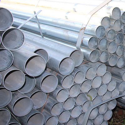 Fire Fighting Welded Galvanized Steel Pipe Seamless ERW Sch 40 80 Carbon 6M Tube
