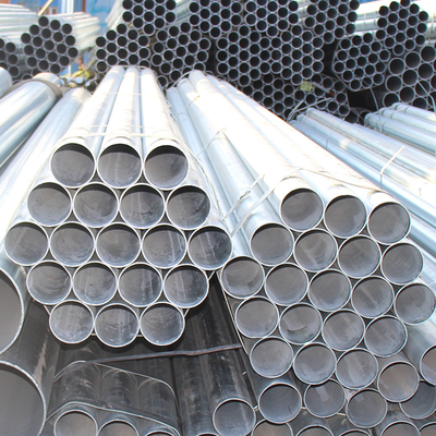 Fire Fighting Welded Galvanized Steel Pipe Seamless ERW Sch 40 80 Carbon 6M Tube