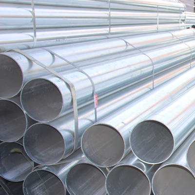 15mm Thickness Pre Galvanized Steel Tube Pipe Hot Dipped GI Round Tubing