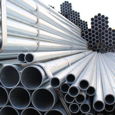 Hot Dip Galvanized Steel GI Pipe And Tube 1mm-20mm For Construction