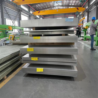 Hairline 2000mm Length Stainless Steel Plate 316l Slit Edge