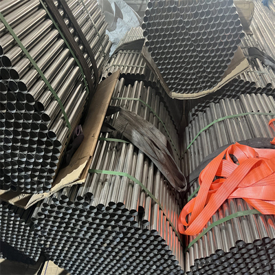 2B Finished Decorated Stainless Steel Pipes Round Steel Tube