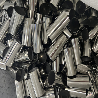2B Finished Decorated Stainless Steel Pipes Round Steel Tube