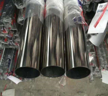 SS201 ASME 2.5 In Stainless Steel Pipe , Mirror Polished Stainless Steel Tube