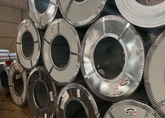 Hot Dipped Galvanizing Dx51 Zinc Coated Steel Coil 600mm Width
