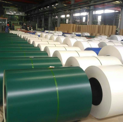 Dx52d Color Prepainted Galvanized Steel Coil Ppgi Roofing Sheet Material / Panels