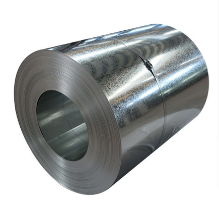 Hot Dip Zinc Coated CGCC Galvanized Steel Coils And Strips 0.12mm Thickness
