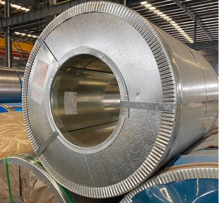 Zinc 30 Galvanized Gi Steel Coils 5.0mm Metal Sheet Regular Spankle